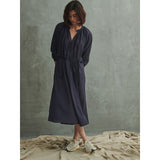 Pharaoh Carmen Dress in Gossamer Navy