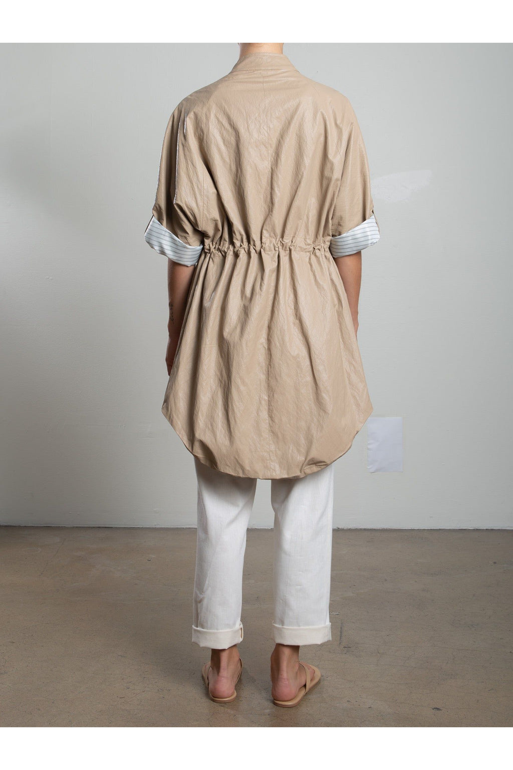 Tracy Jacket in Faux Leather Pharaoh