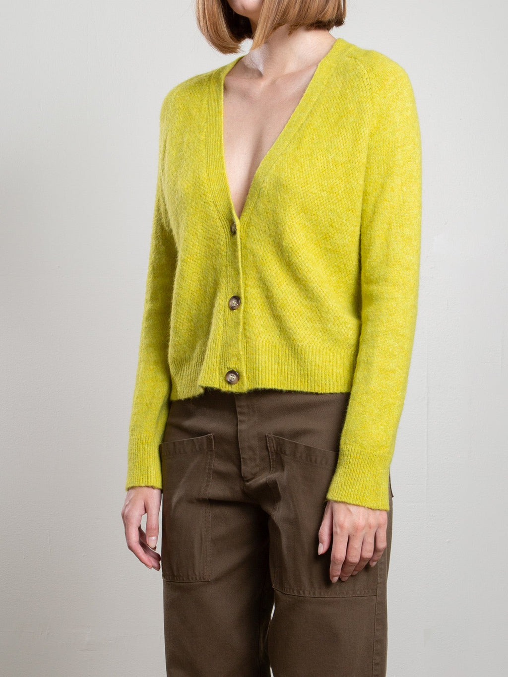 Ana Cardigan In Halo Knitwear Pharaoh