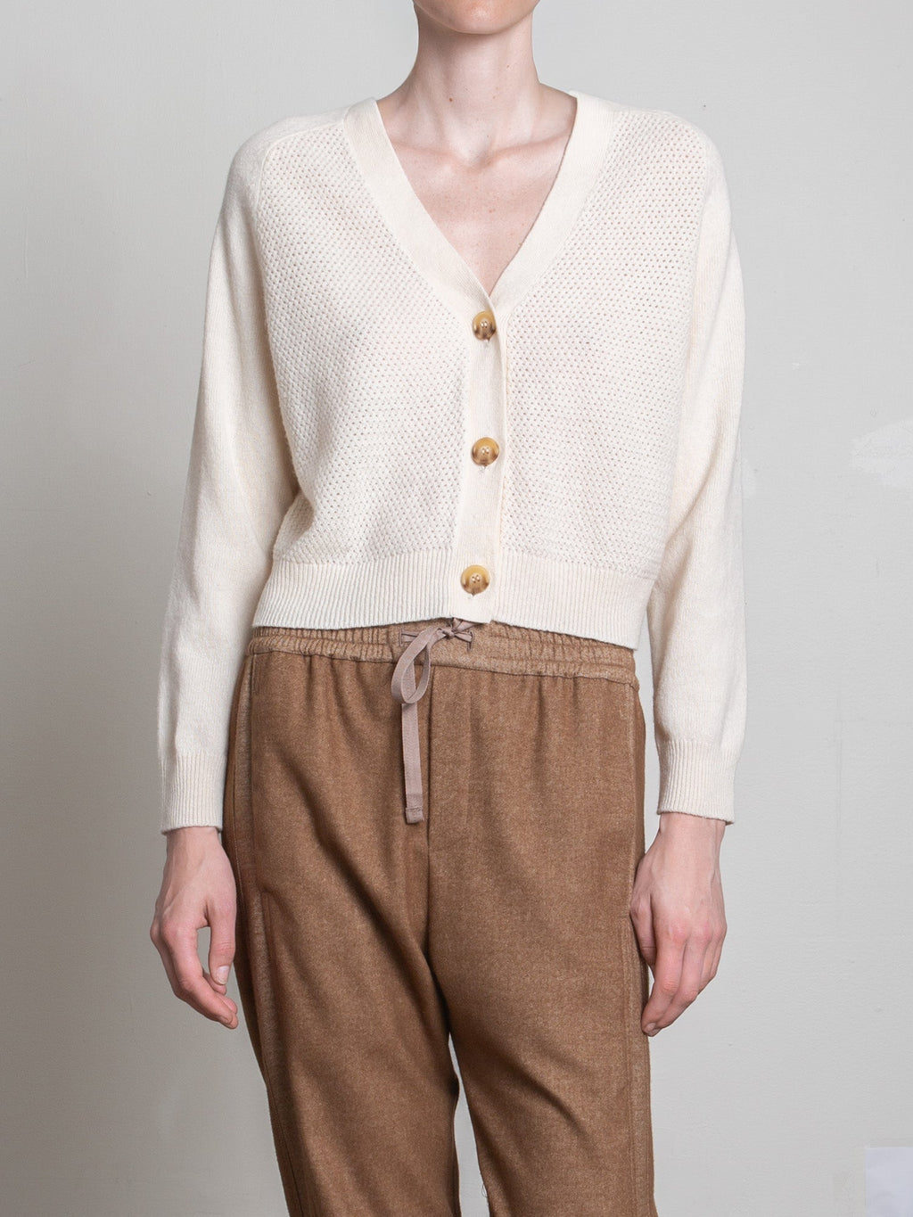 Ana Cardigan In Halo Knitwear Pharaoh