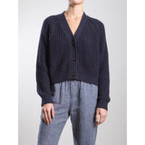 Pharaoh Molly Cotton Cardigan - Ink