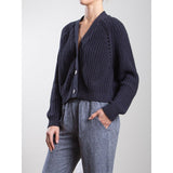 Pharaoh Molly Cotton Cardigan - Ink