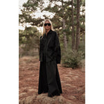 Dim Gray Diana Wrap Shirt