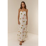 Heidi Dress Tropicana Palm Noosa