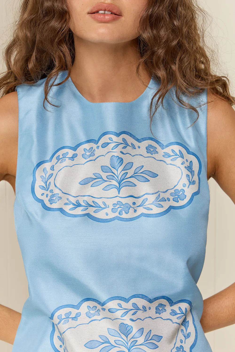 Ella Mini Dress Ginger Jars Palm Noosa