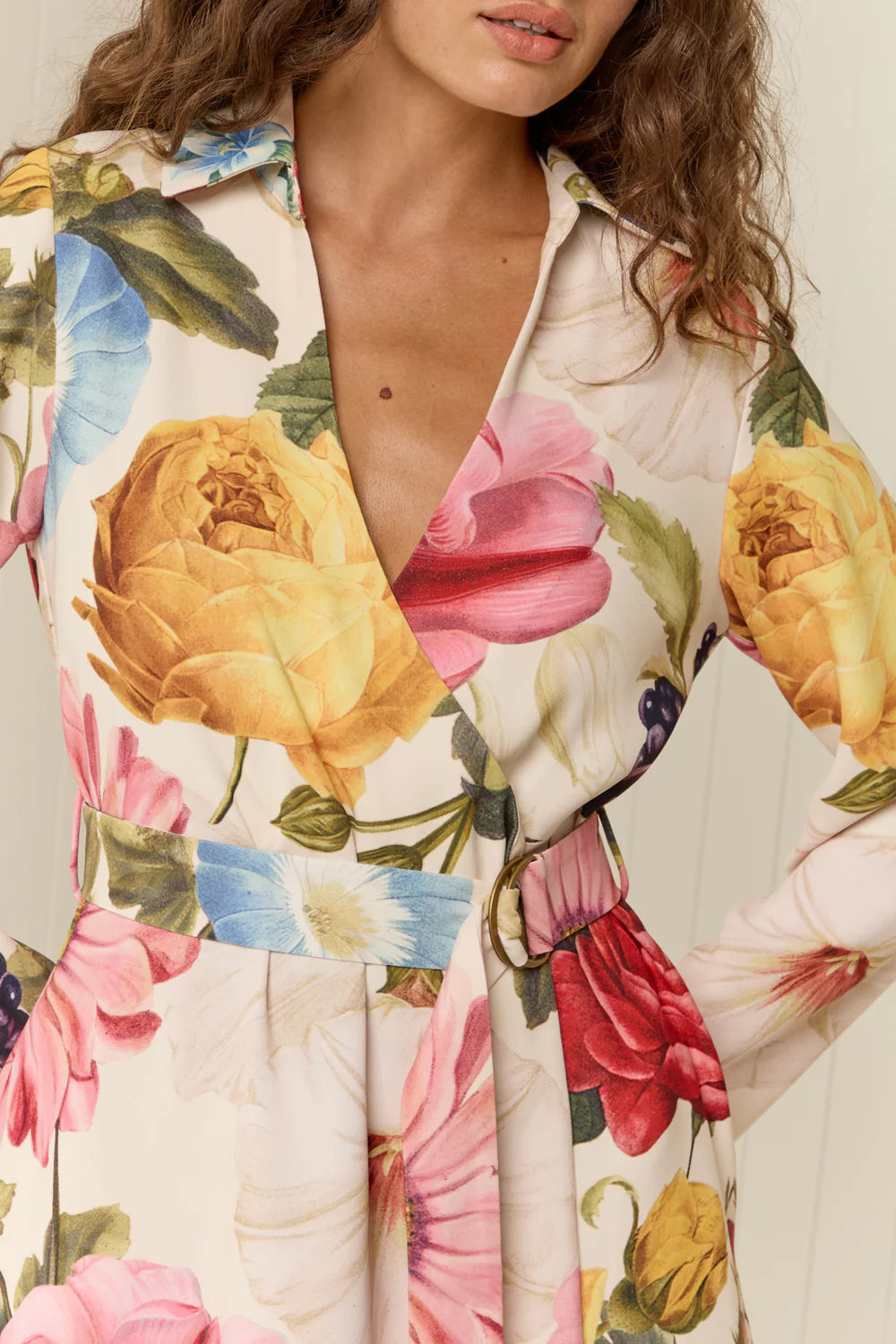 Quieta Mini Dress Rosetta Palm Noosa