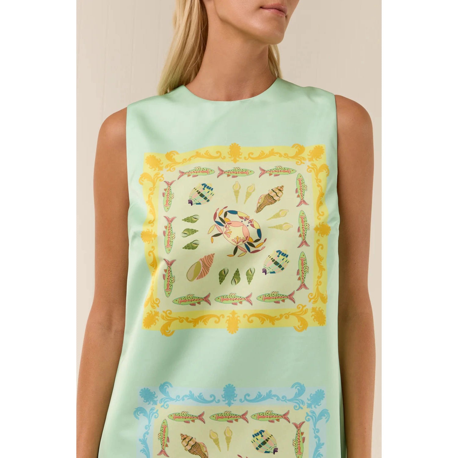 Ella Mini Dress Saya Shells Palm Noosa