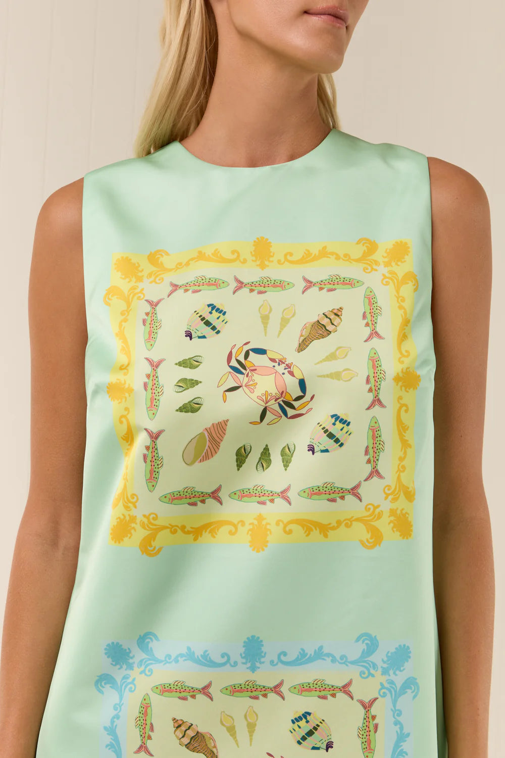Ella Mini Dress Saya Shells Palm Noosa