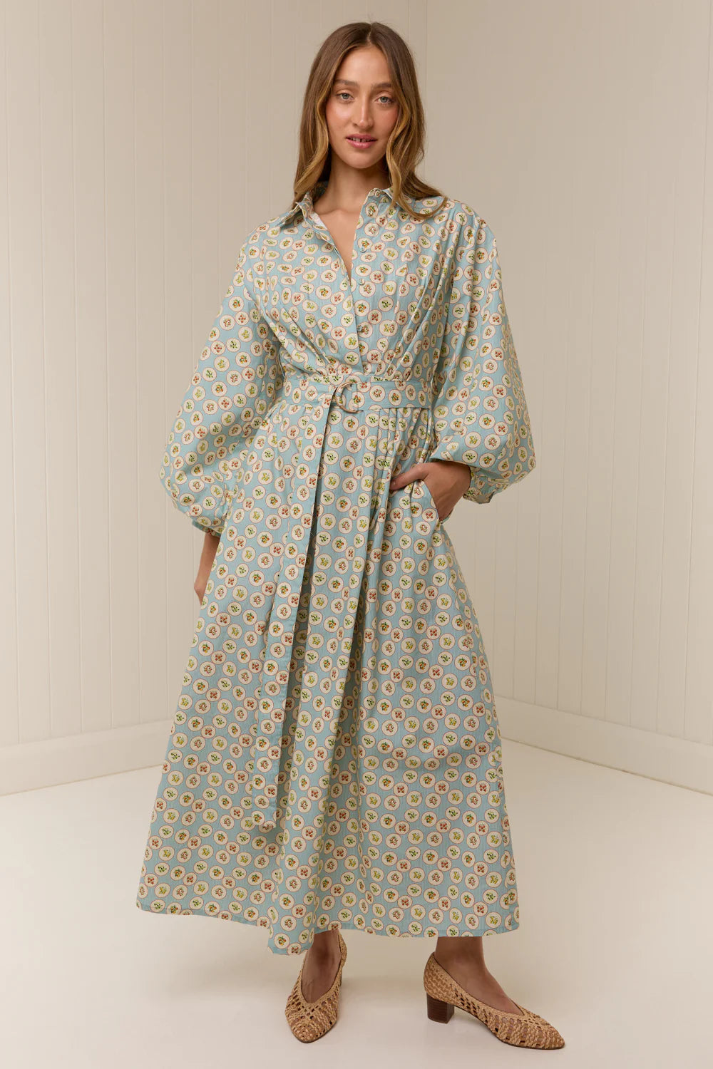 Emily Shirt Dress Palm Noosa