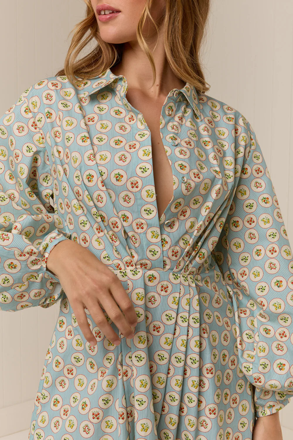 Emily Shirt Dress Palm Noosa