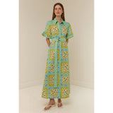 Paddi Dress Saya Shells Palm Noosa