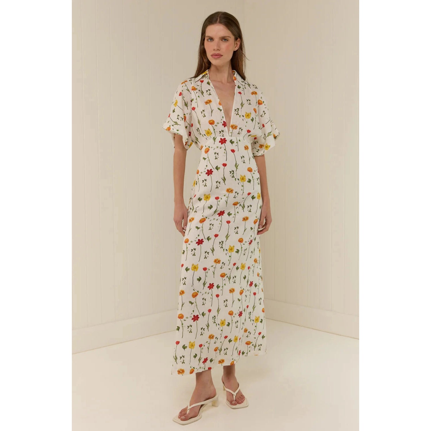 Jasmine Dress Garden Blooms Palm Noosa