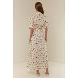 Jasmine Dress Garden Blooms Palm Noosa