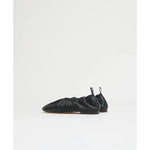 Ruched Ballerina Black Mansur Gavriel