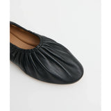 Ruched Ballerina Black Mansur Gavriel