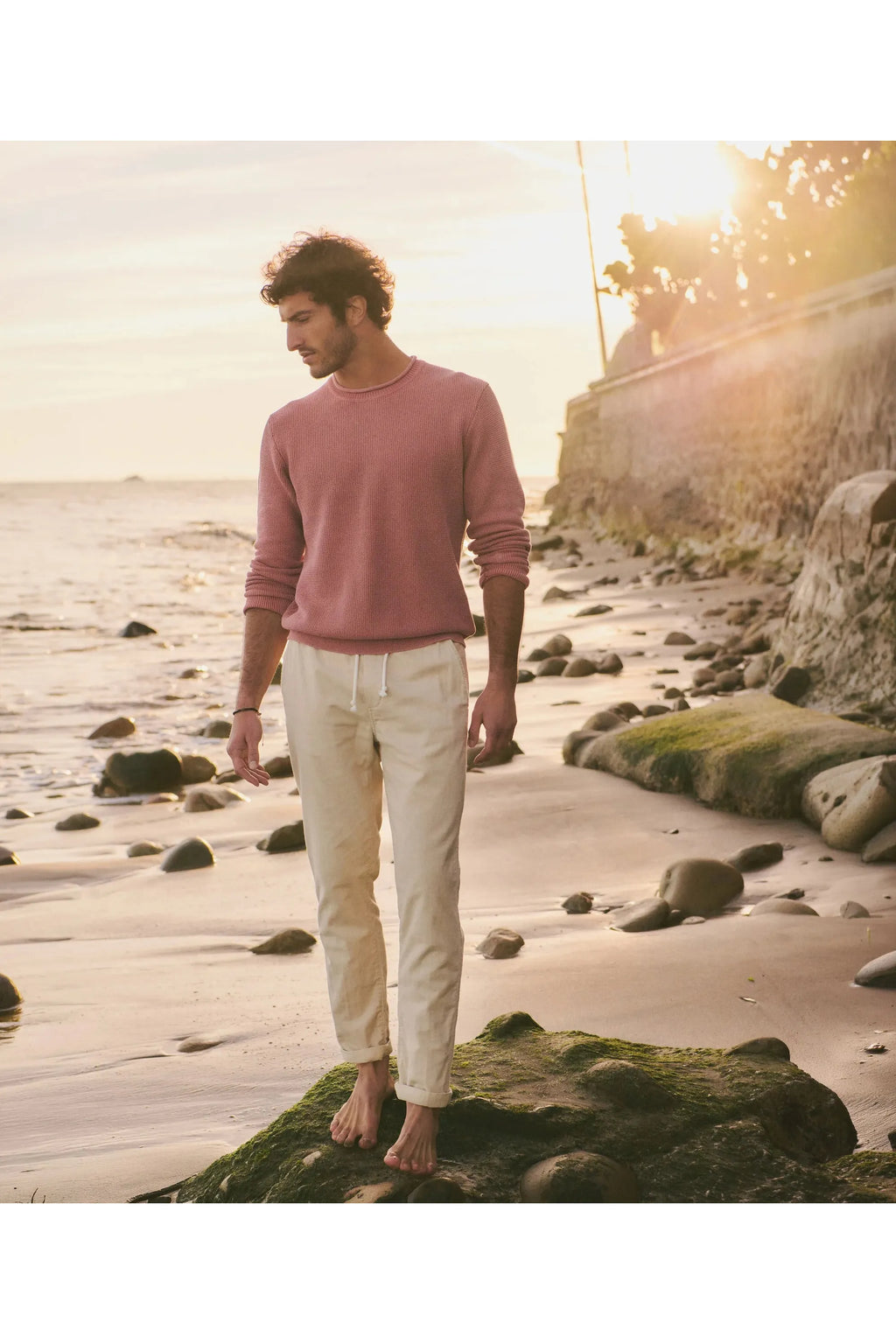 Rose Ritch Saturday Slim Straight Stretch Beach Pant – Primm's