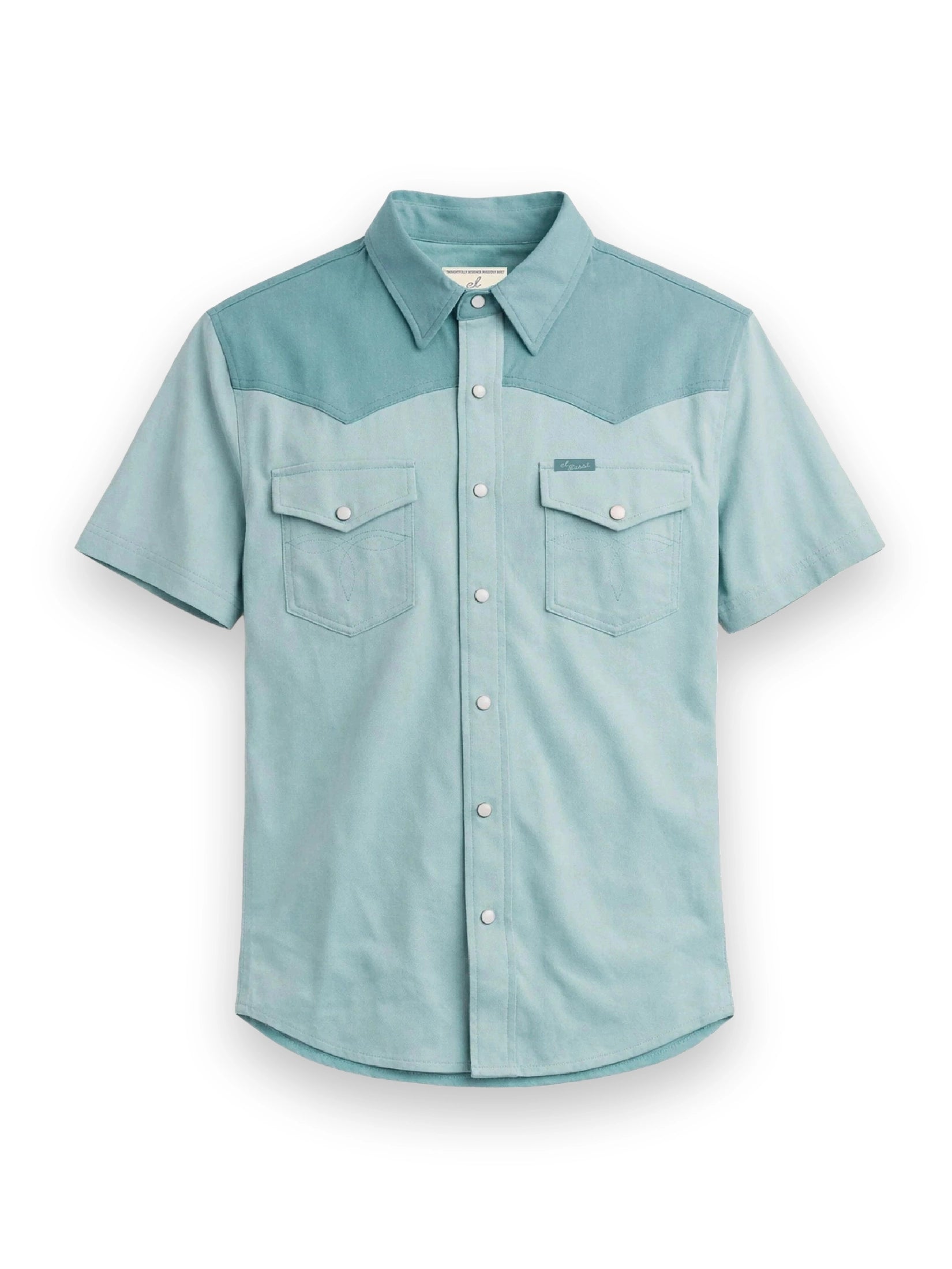 Pickett Short Sleeve Shirt Sky Blue