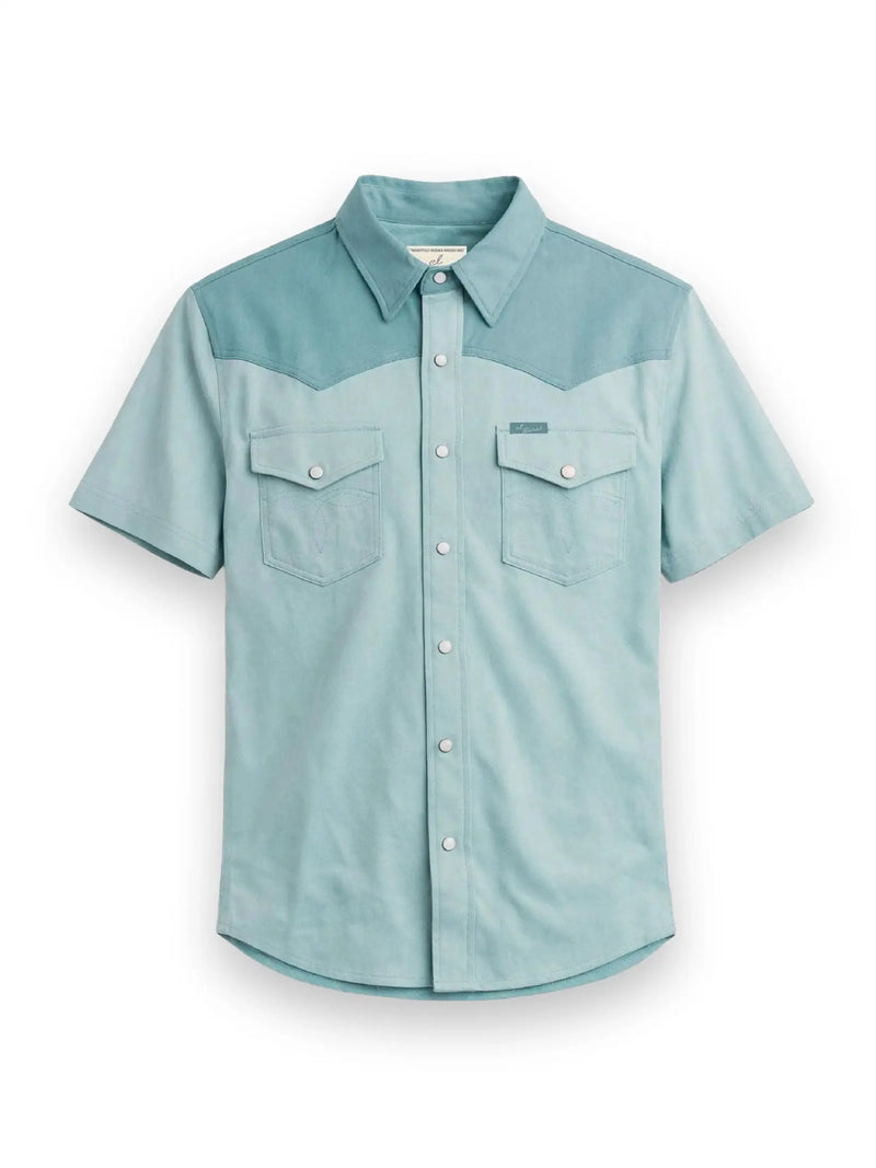 Pickett Short Sleeve Shirt Sky Blue
