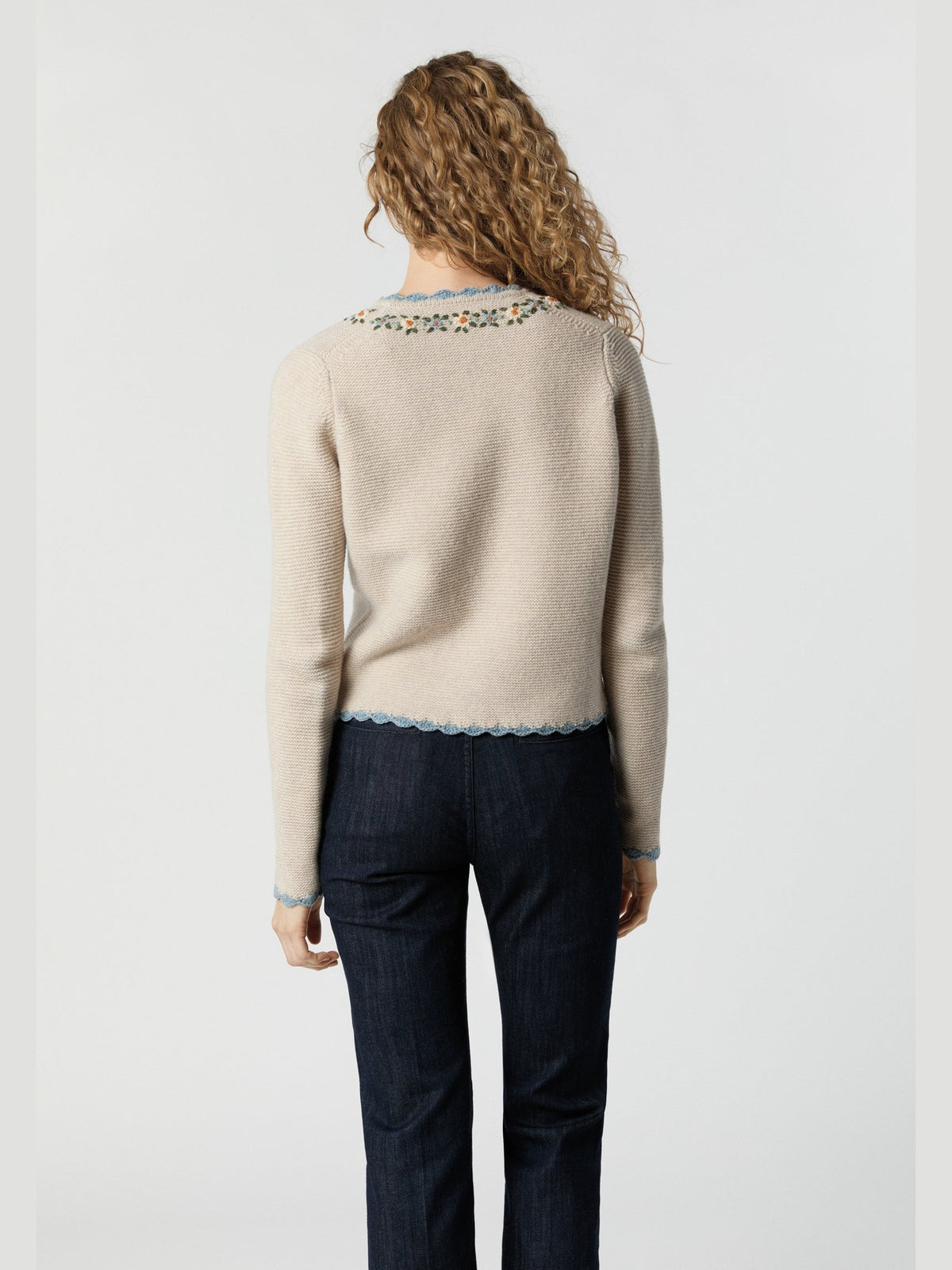 Aloise Embroidered Sweater Mashburn