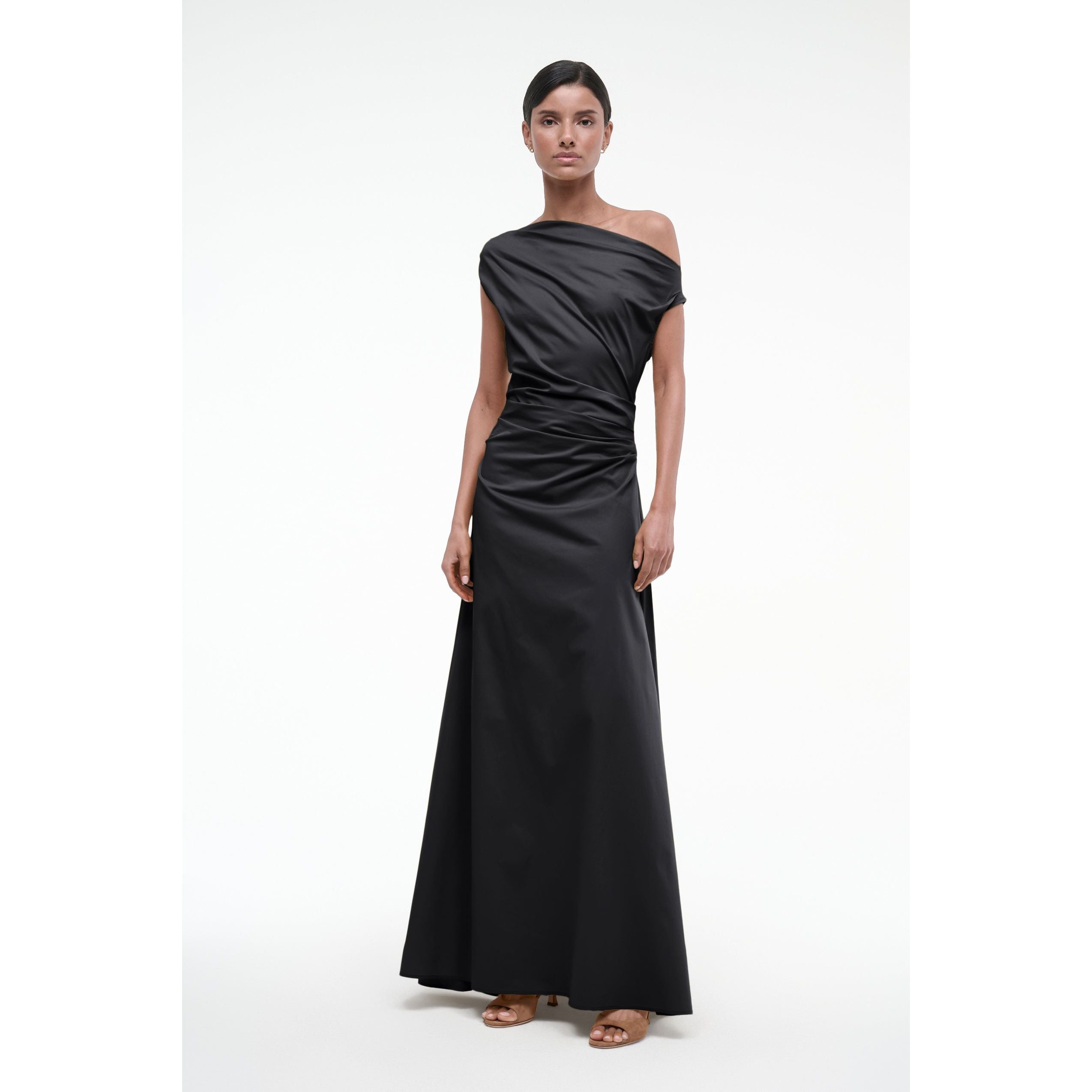 PHARE SILK MAXI DRESS Staud