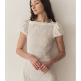 Doen Rizzo Dress White