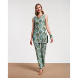 Frances Valentine Robbie Pant Graphic Leaf