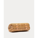 Frances Valentine Rooster Wicker Basket Toast