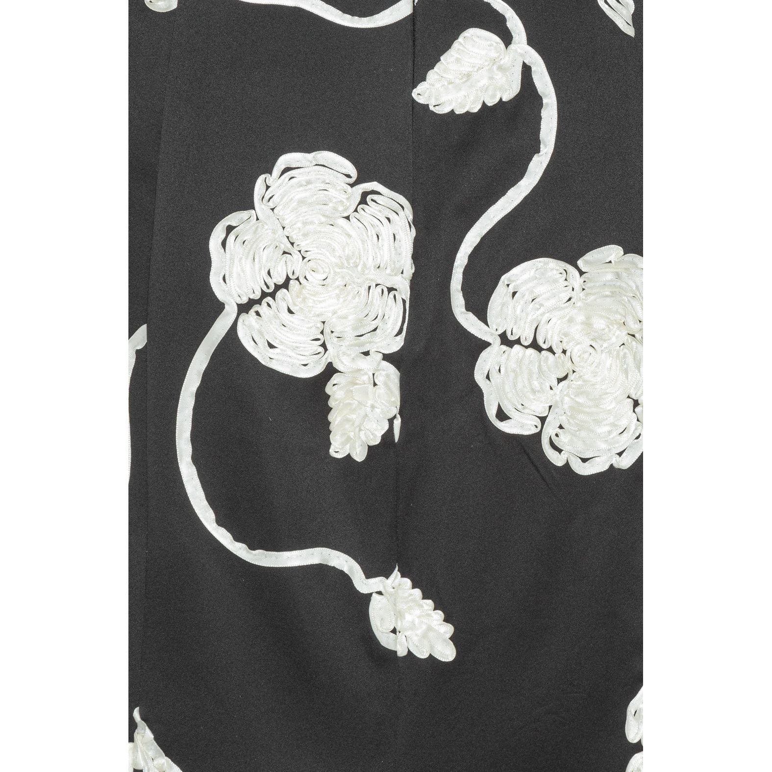 3D Flower Midi Dress