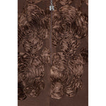 Flower Mesh Pencil Skirt