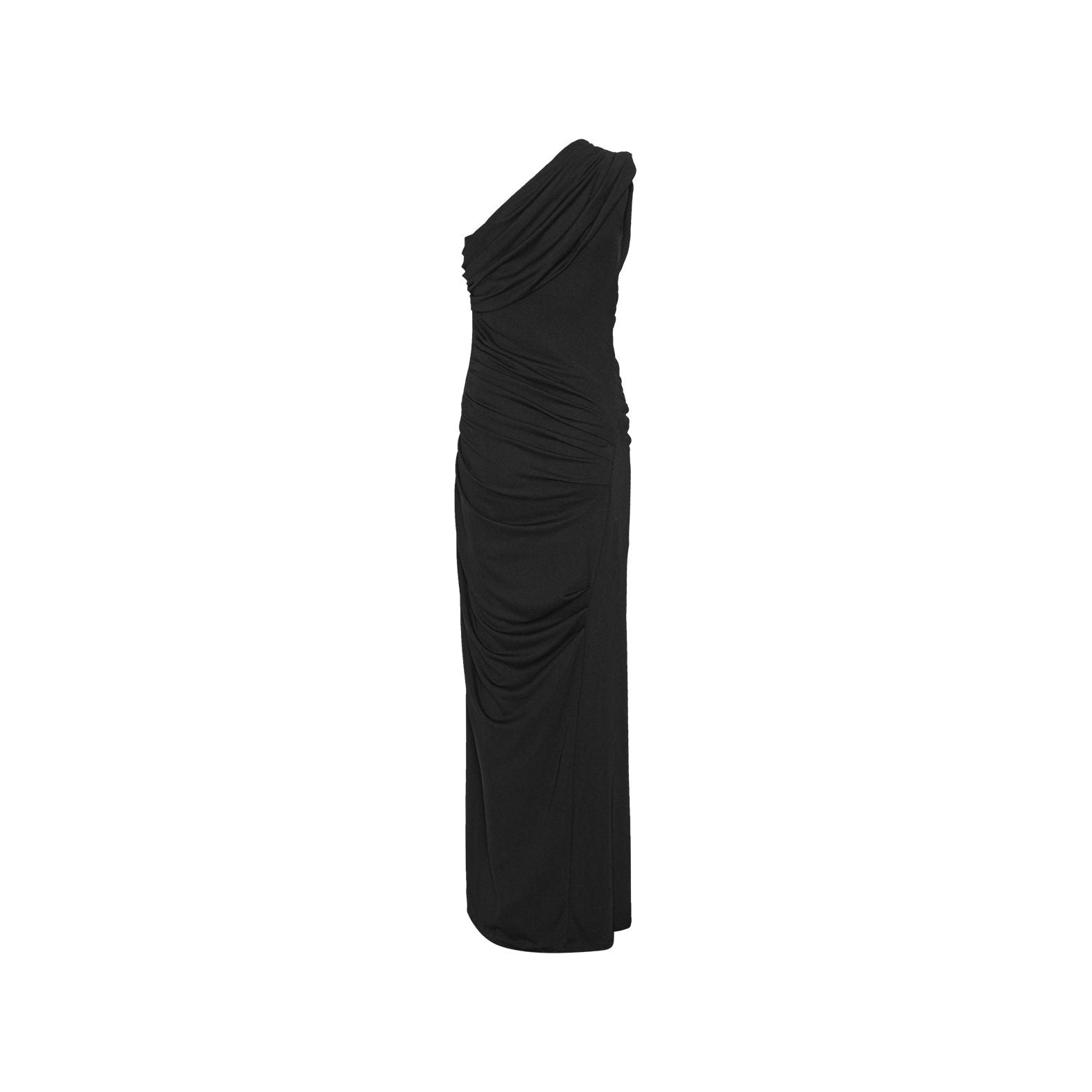 Draped One Shoulder Dress