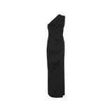 Draped One Shoulder Dress