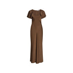 Satin Flowy Sleeve Dress ROTATE Birger Christensen