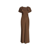 Satin Flowy Sleeve Dress ROTATE Birger Christensen