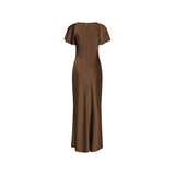 Satin Flowy Sleeve Dress ROTATE Birger Christensen