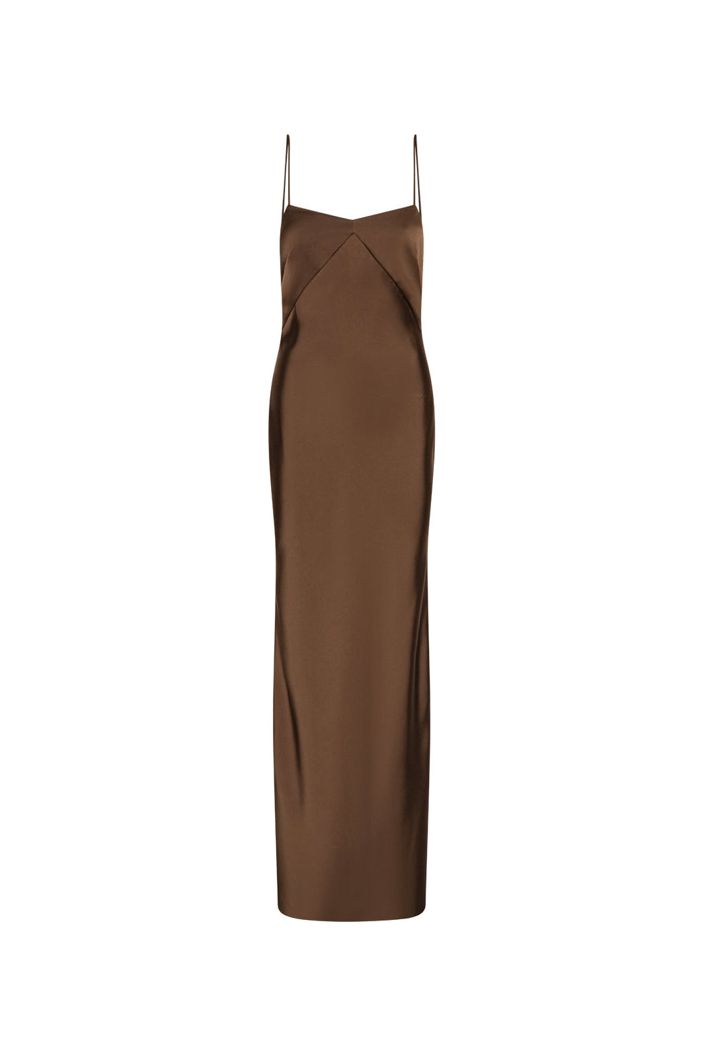 Satin Maxi Slip Dress ROTATE Birger Christensen