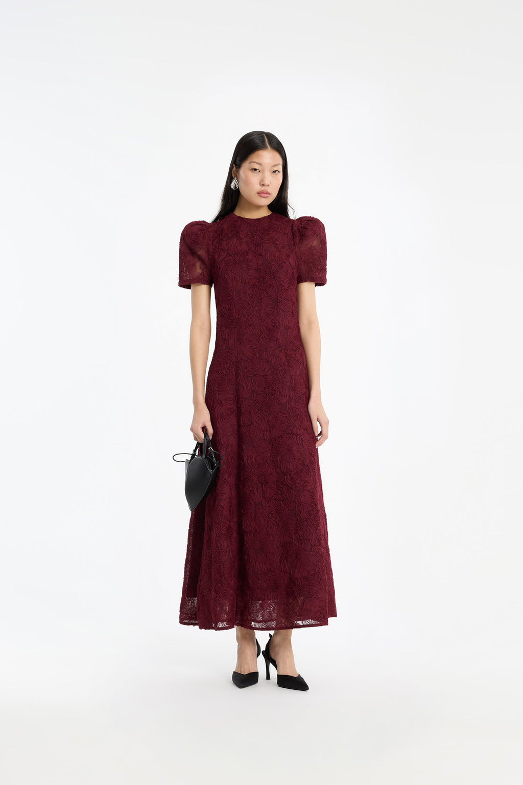 FLOWER MESH FLARED DRESS ROTATE Birger Christensen