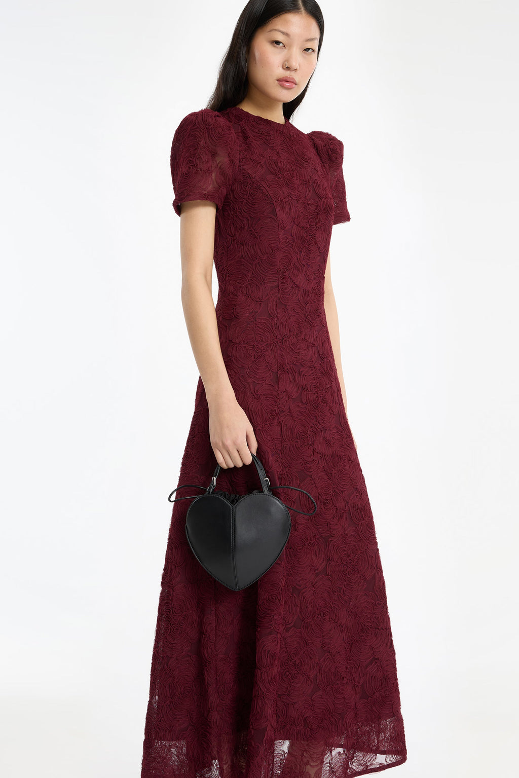 FLOWER MESH FLARED DRESS ROTATE Birger Christensen