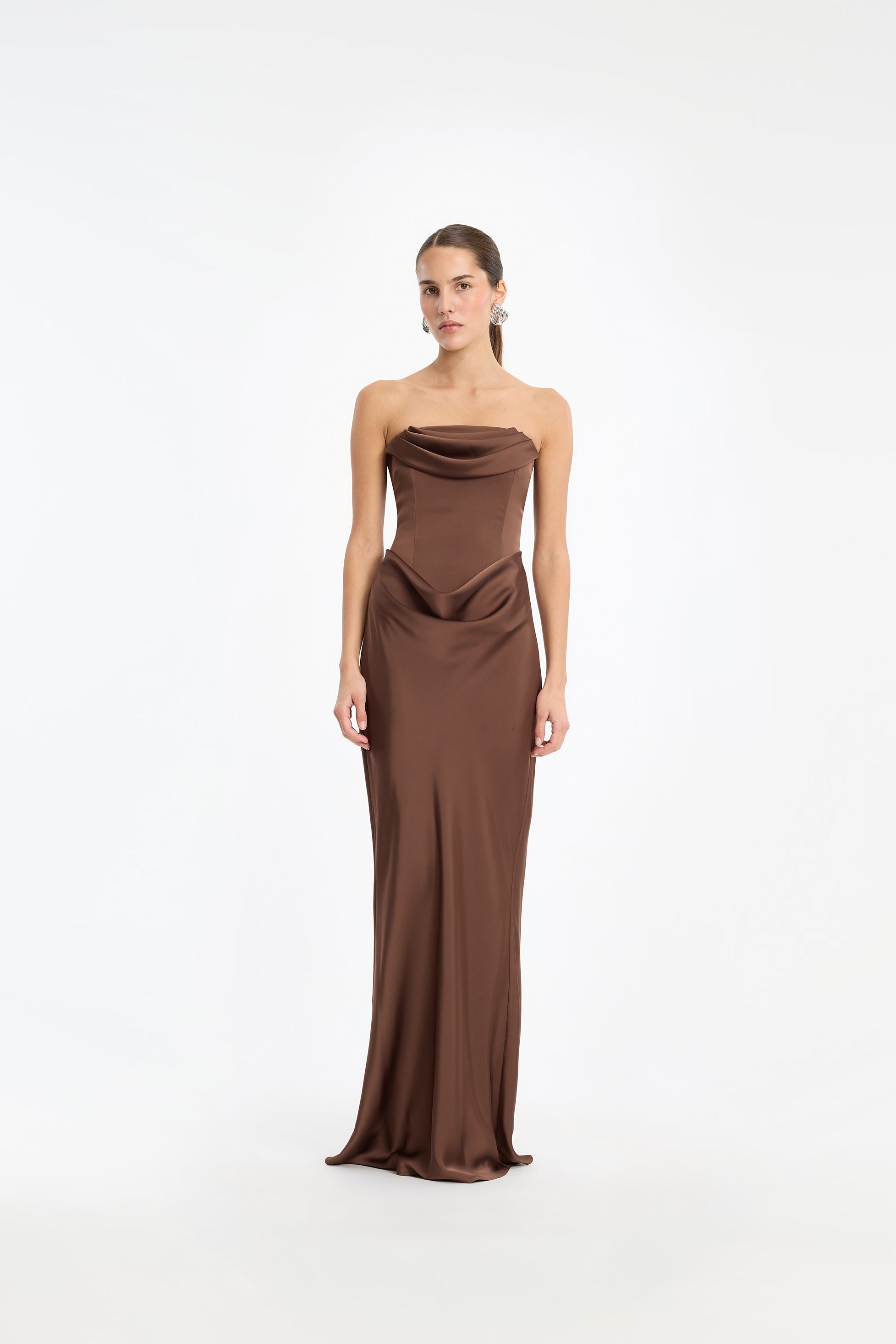 CORSAGE LONG DRESS ROTATE Birger Christensen