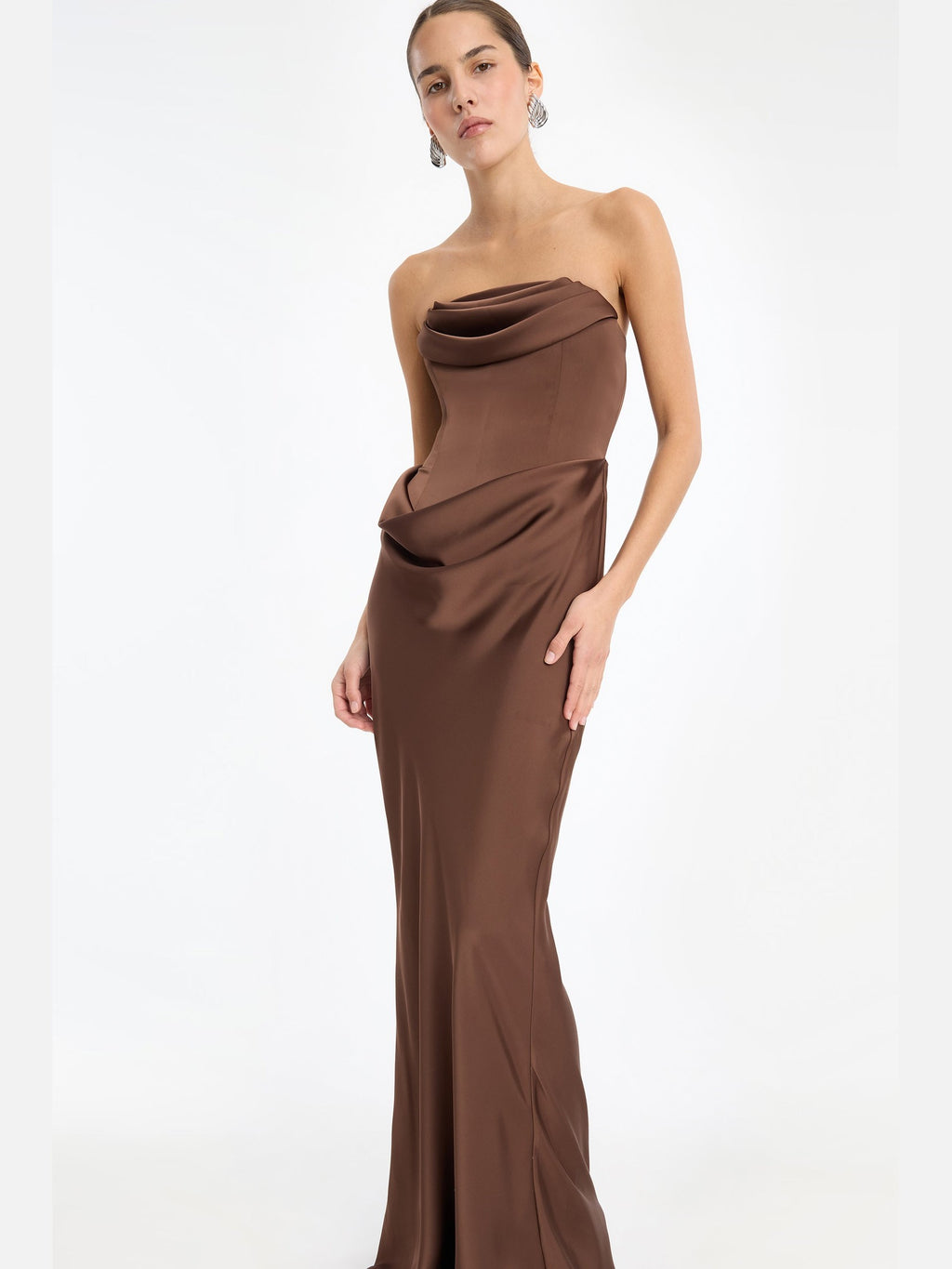 CORSAGE LONG DRESS ROTATE Birger Christensen