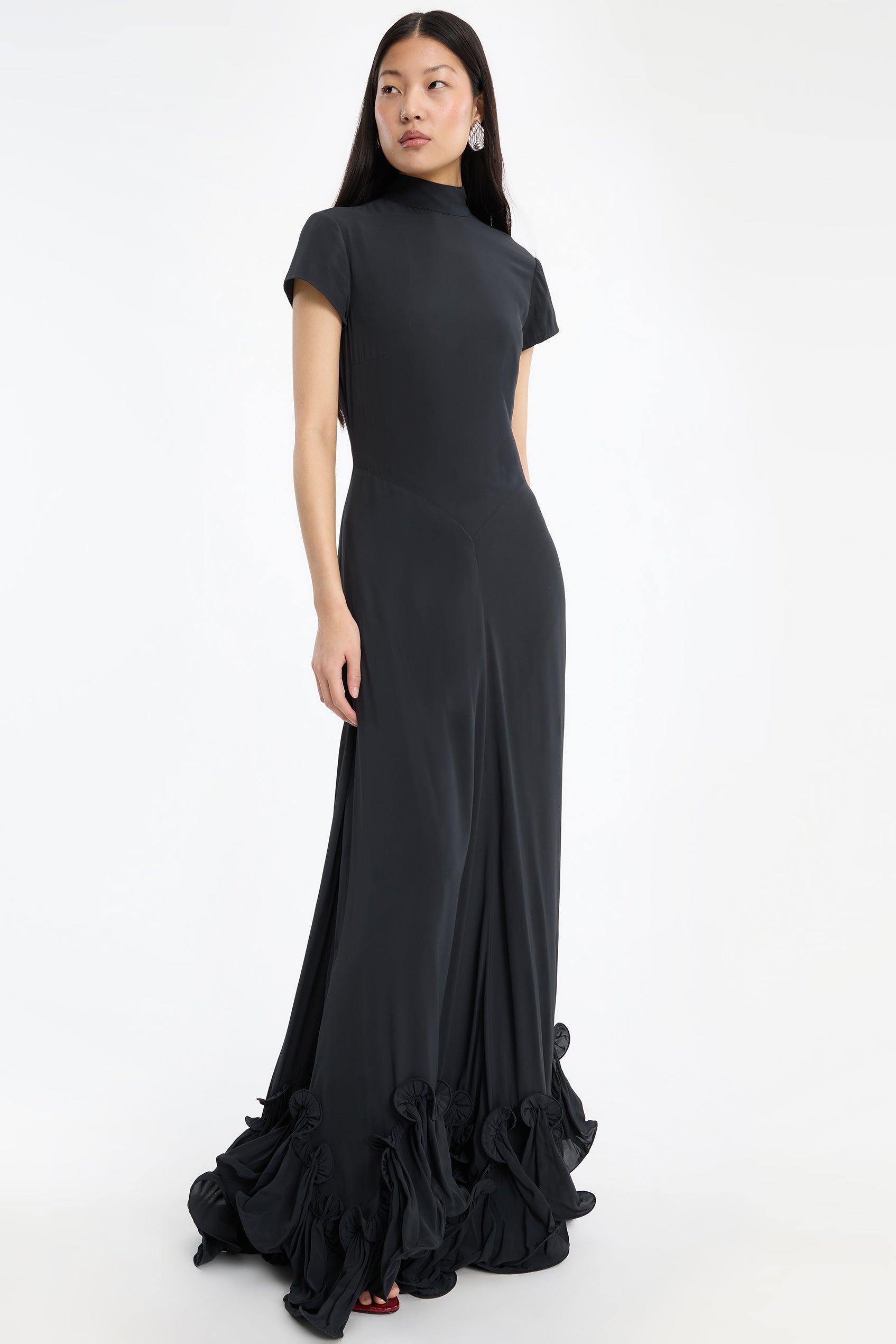 MAXI CAPSLEEVE DRESS ROTATE Birger Christensen