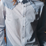 The RAW EDGE WESTERN Shirt, Stripe Scrappy | FALL'25 (1)