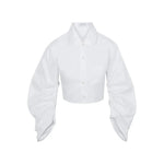 Lavender Hevron Raquel Top White
