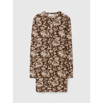 The Kiara henley shirt dress in French Lily Rodebjer