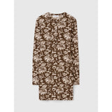 The Kiara henley shirt dress in French Lily Rodebjer