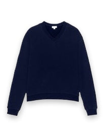 The Eco-Terry V-Neck Sweatshirt DONNI.