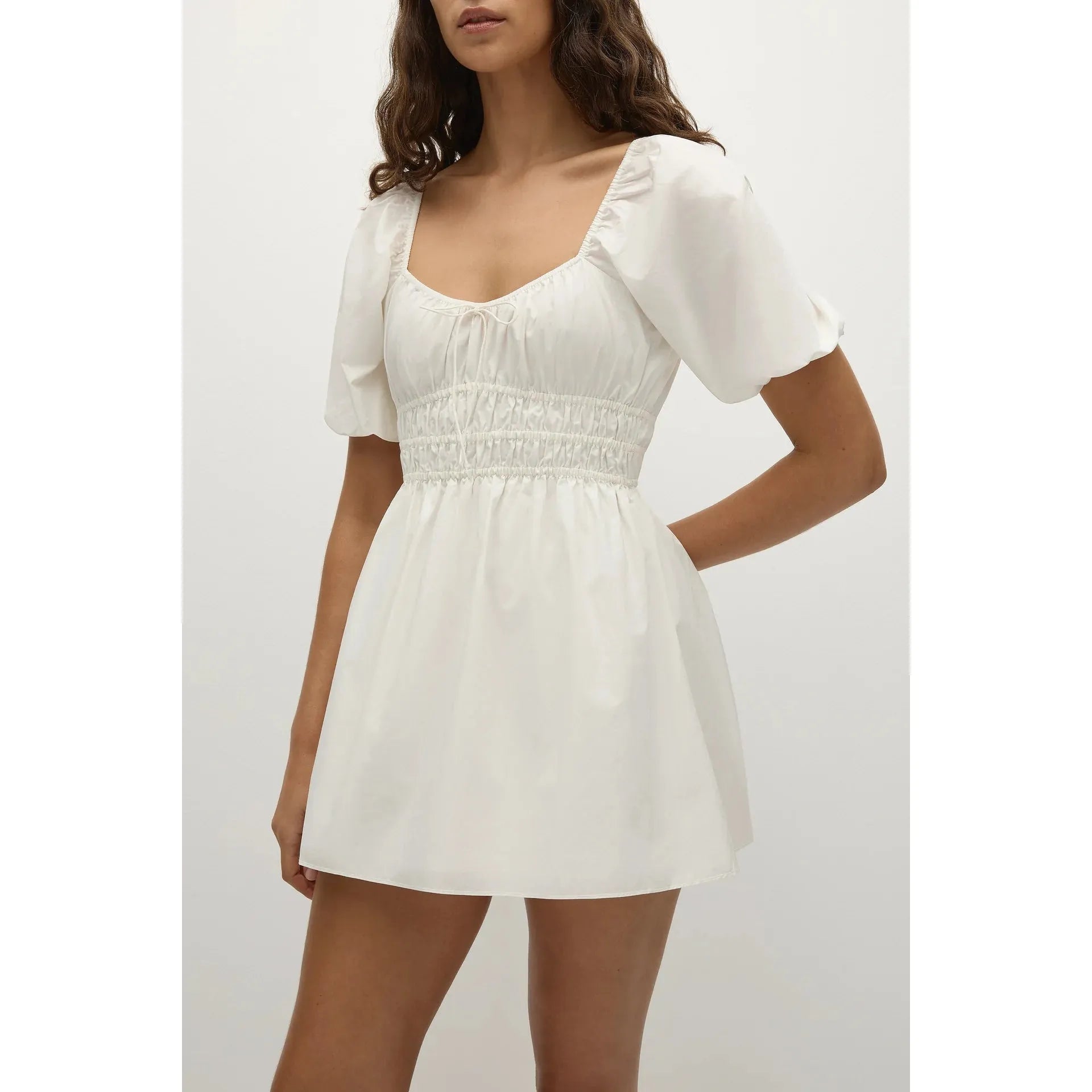 Light Gray Sophia Mini Dress