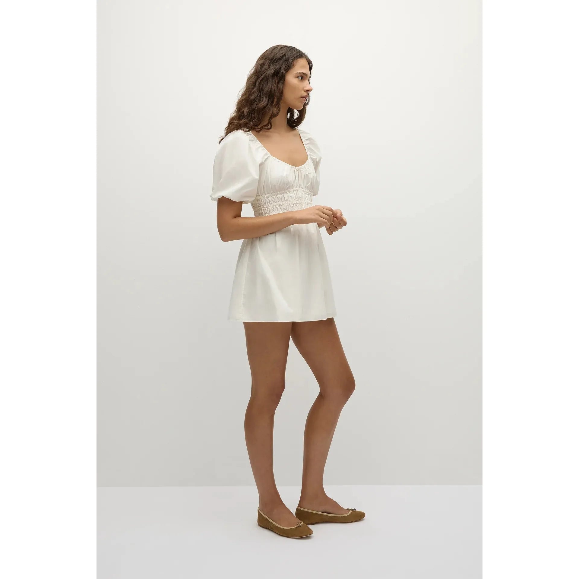 Light Gray Sophia Mini Dress