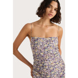 Faithfull Clara Maxi Dress Valerie Floral Purple