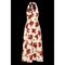 Black Marais Midi Dress Cecile Floral Garnet