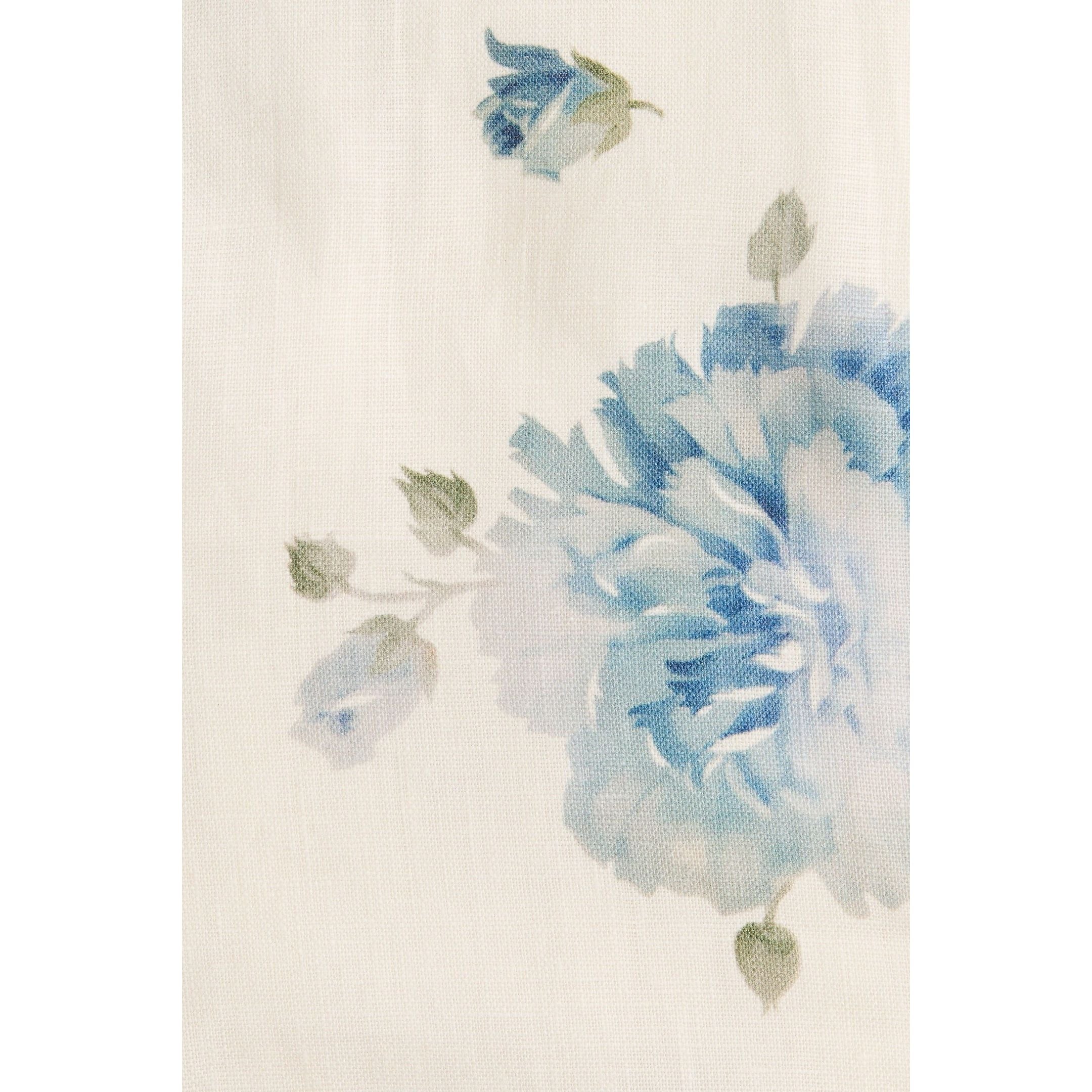 Faithfull Blair Mini Dress Cecile Floral Pale Blue